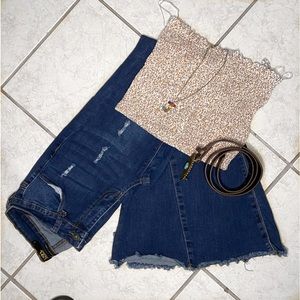 L&B High Rise Blue Flared Jeans
